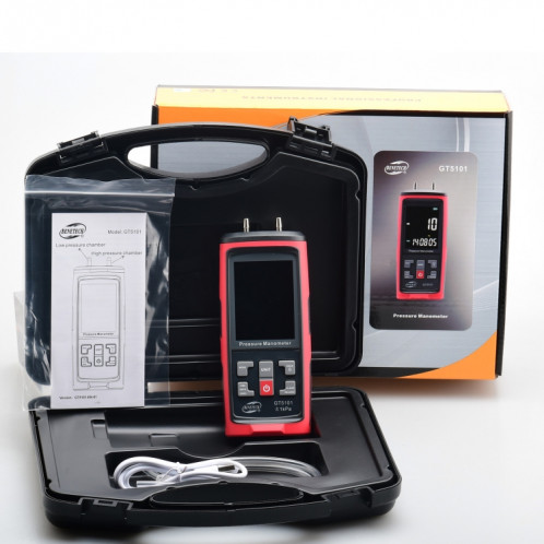 Compteur de pression différentielle à écran LCD BENETECH GT5101, spécification : 1KPa SB62011127-05